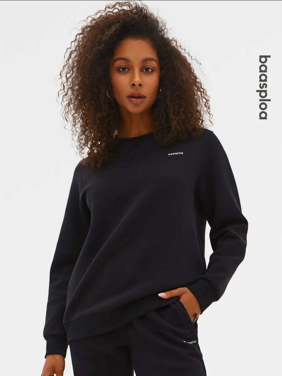 Свитшот худи без начеса