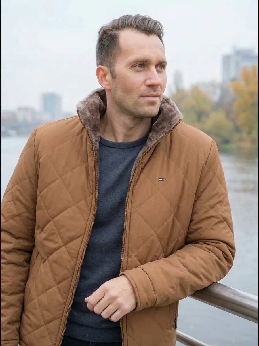 Куртка зимняя бомбер демисезон еврозима