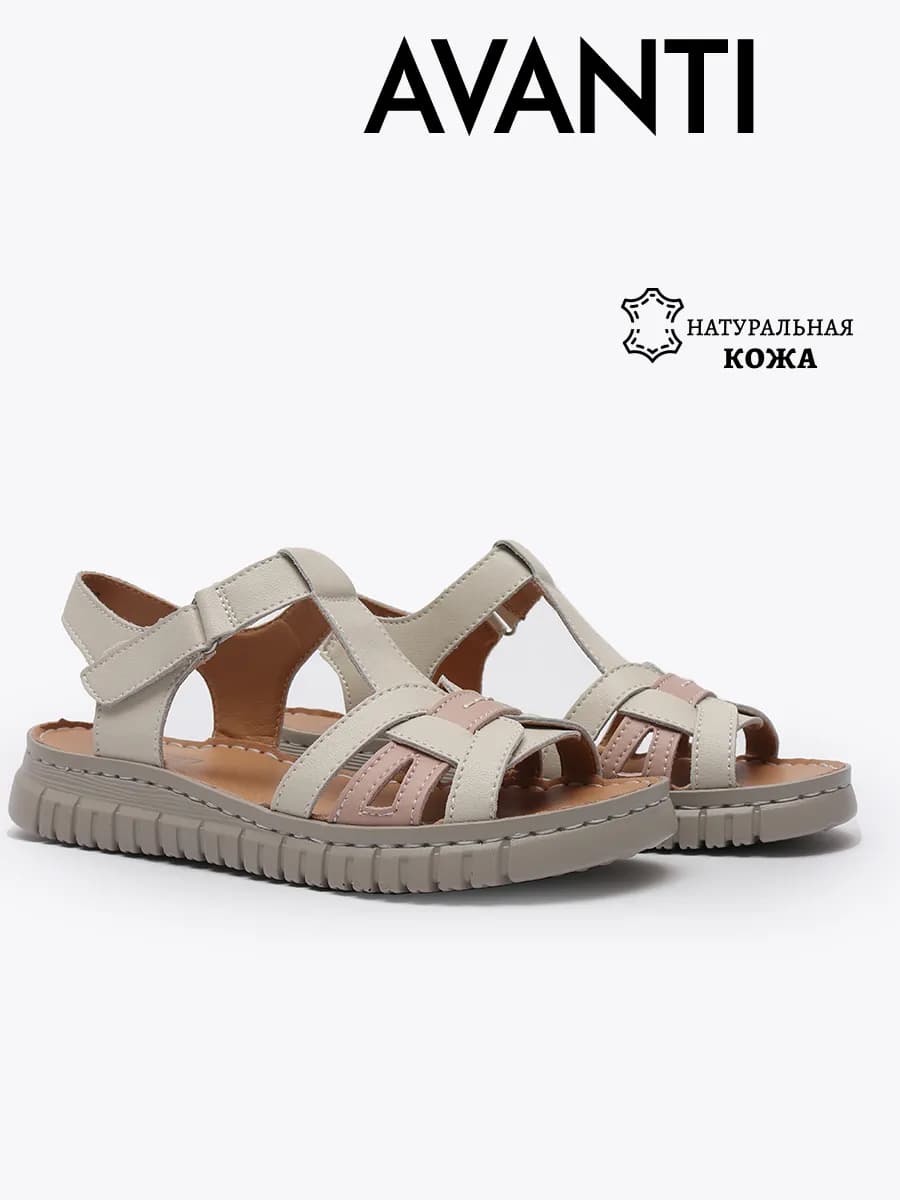 Босоножки из натуральной кожи - фото 1