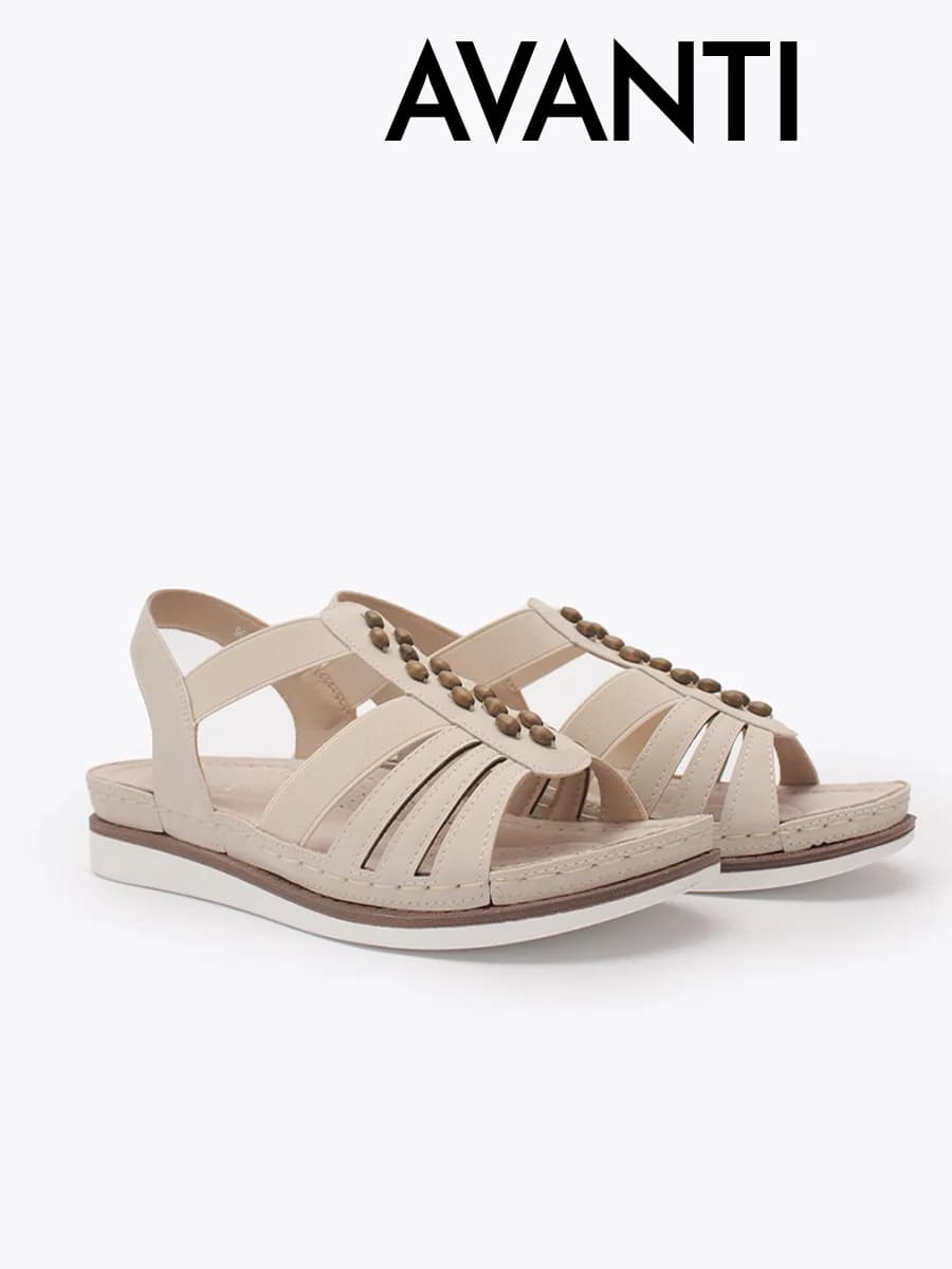 Сандалии женские плетеные босоножки без каблука