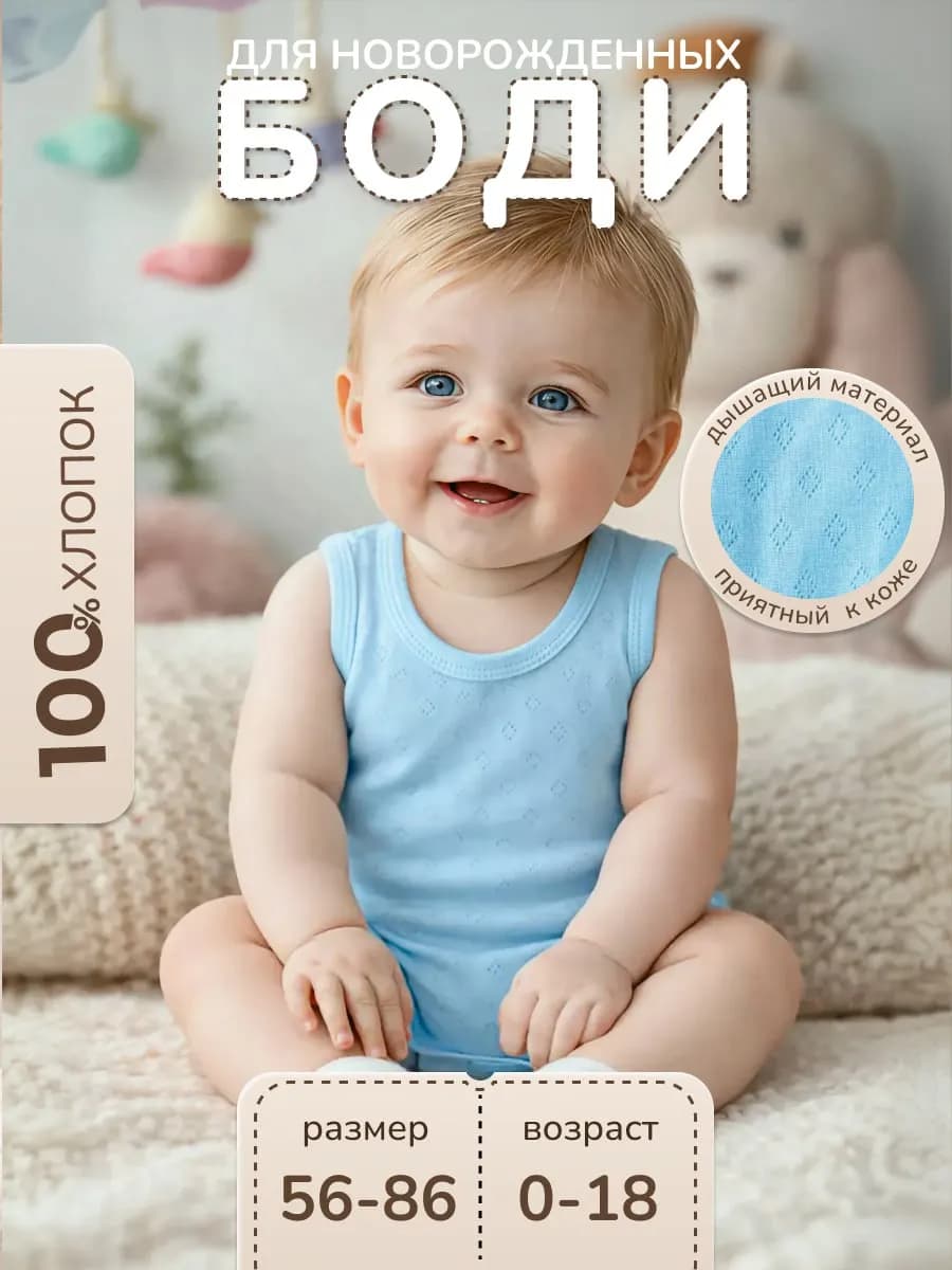 Боди для новорожденных