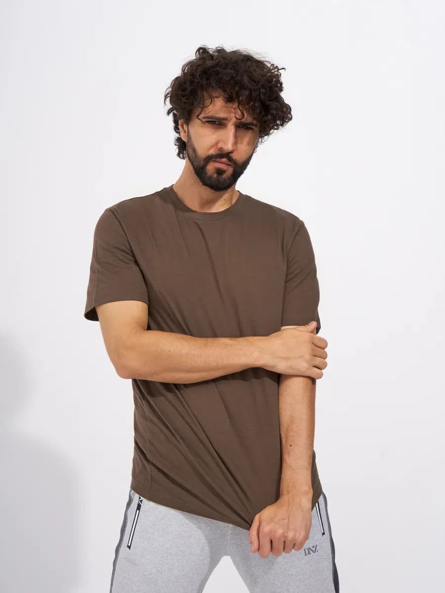 Футболка однотонная хлопок