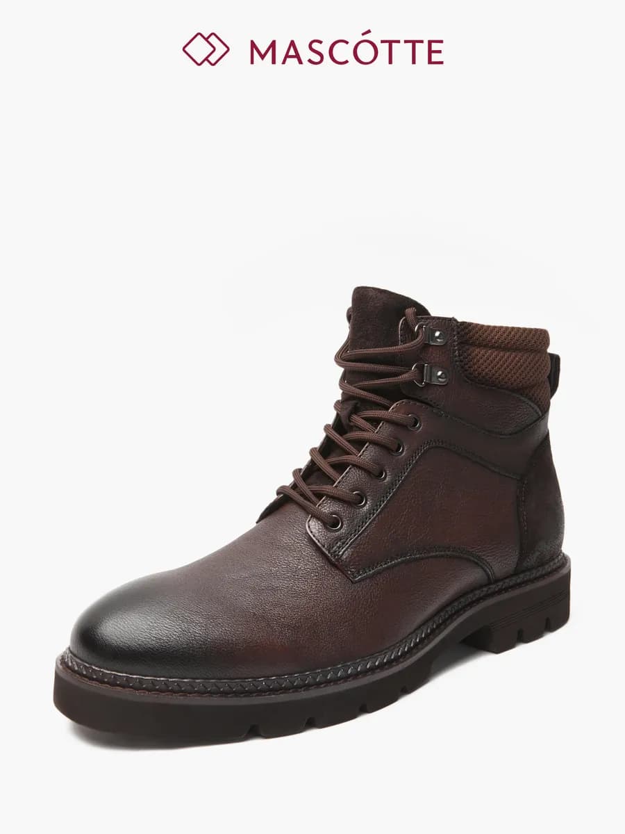 Ботинки демисезонные натуральная кожа - фото 1