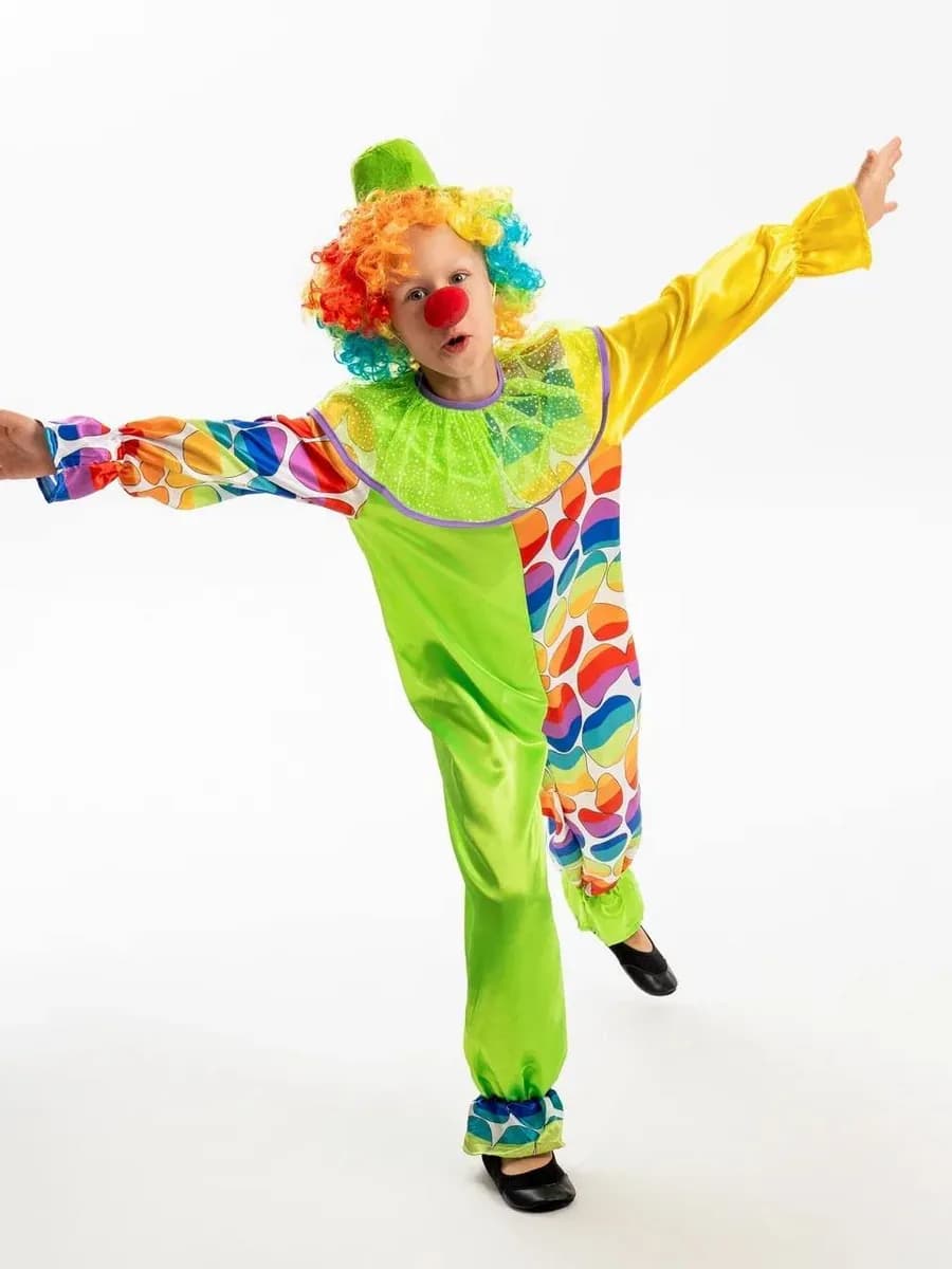 Карнавальный костюм Клоун новогодний