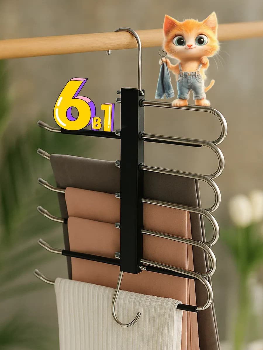 Вешалка для брюк трансформер