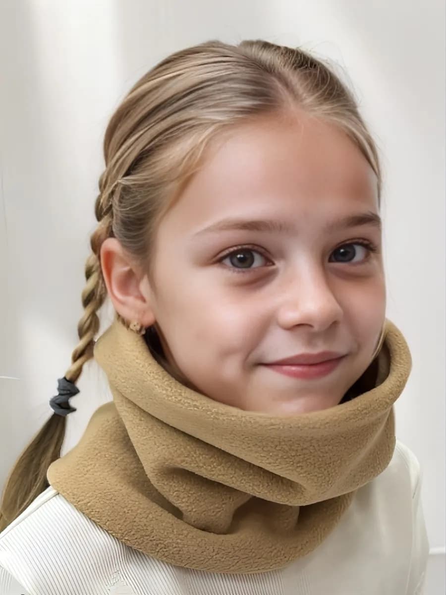 Снуд детский флисовый Бафф демисезонный