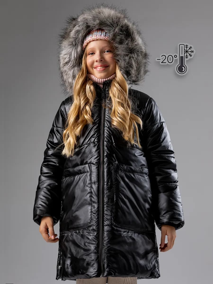 Куртка зимняя с капюшоном