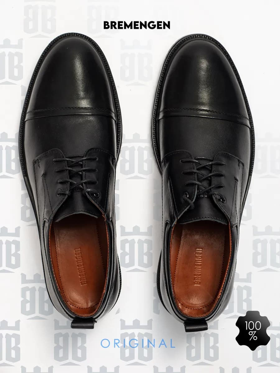 Туфли кожаные