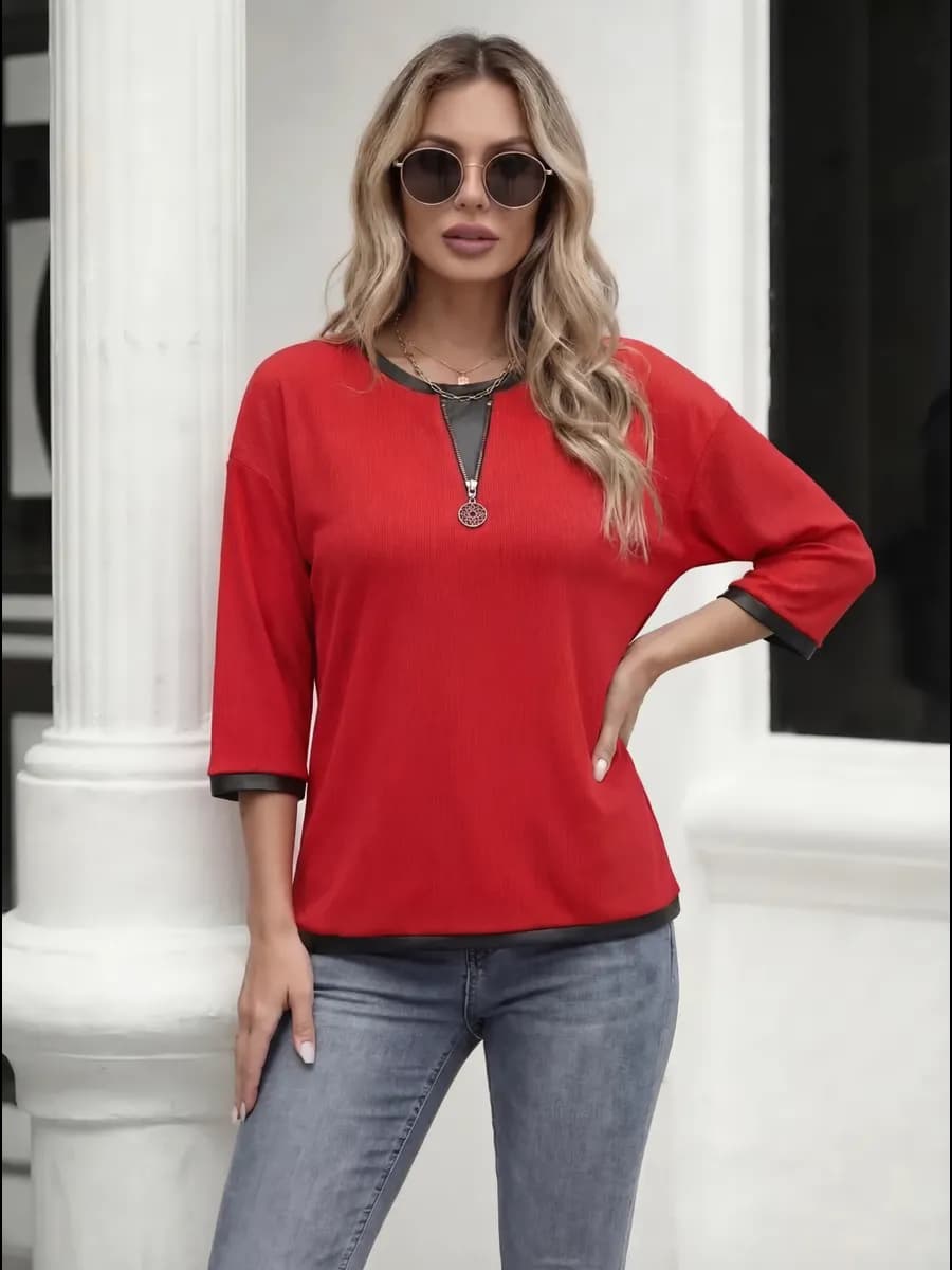 Кофта женская больших размеров офисная