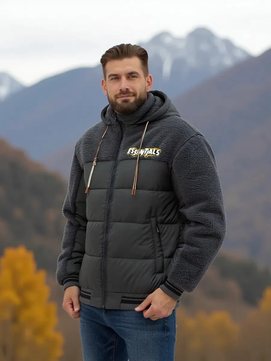 Куртка мужская демисезонная с капюшоном