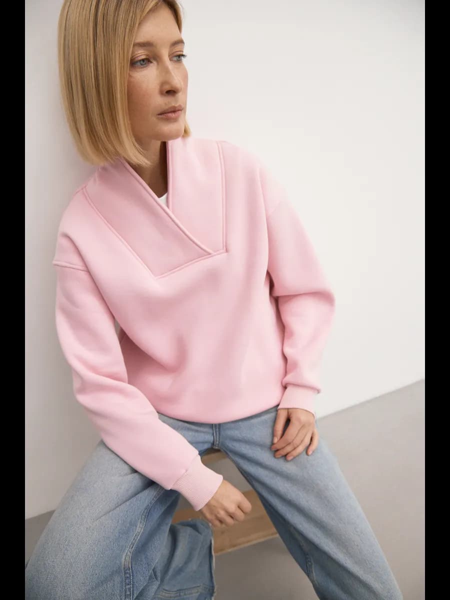 Свитшот кофта с начесом