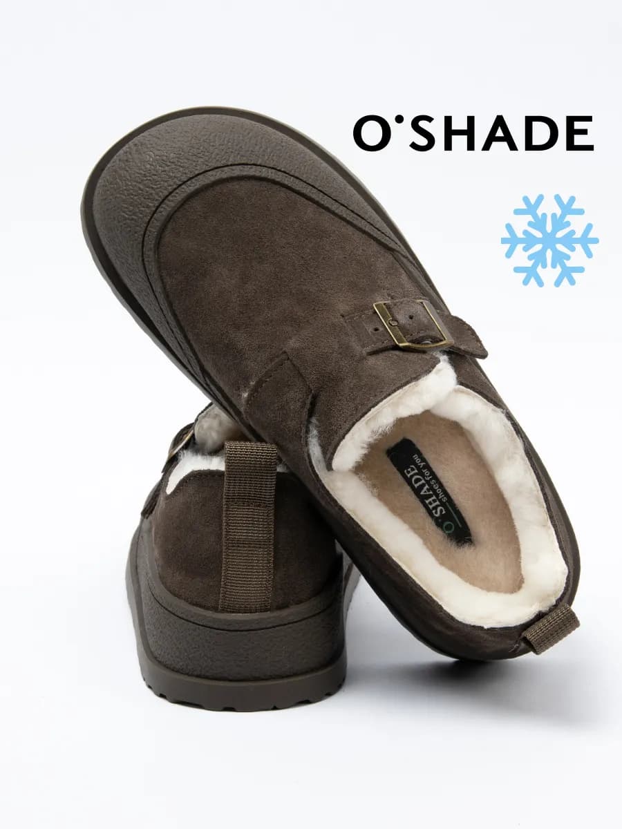 Полуботинки женские коричневые зимние