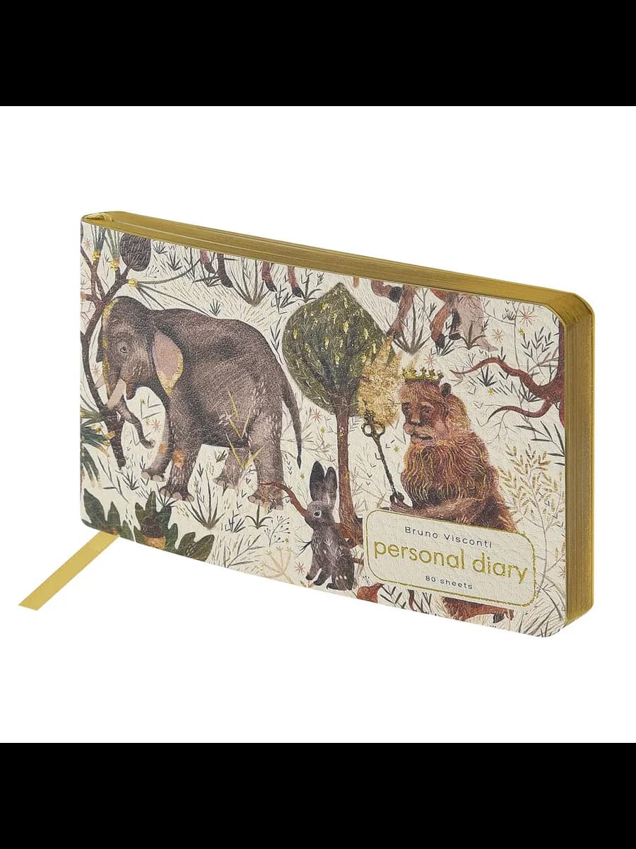 Еженедельник недатированный А6 "Fauna.Звери" планер