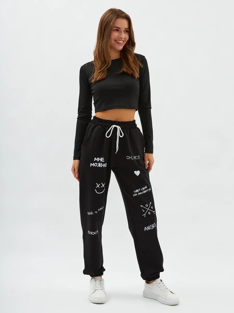 Брюки спортивные джоггеры