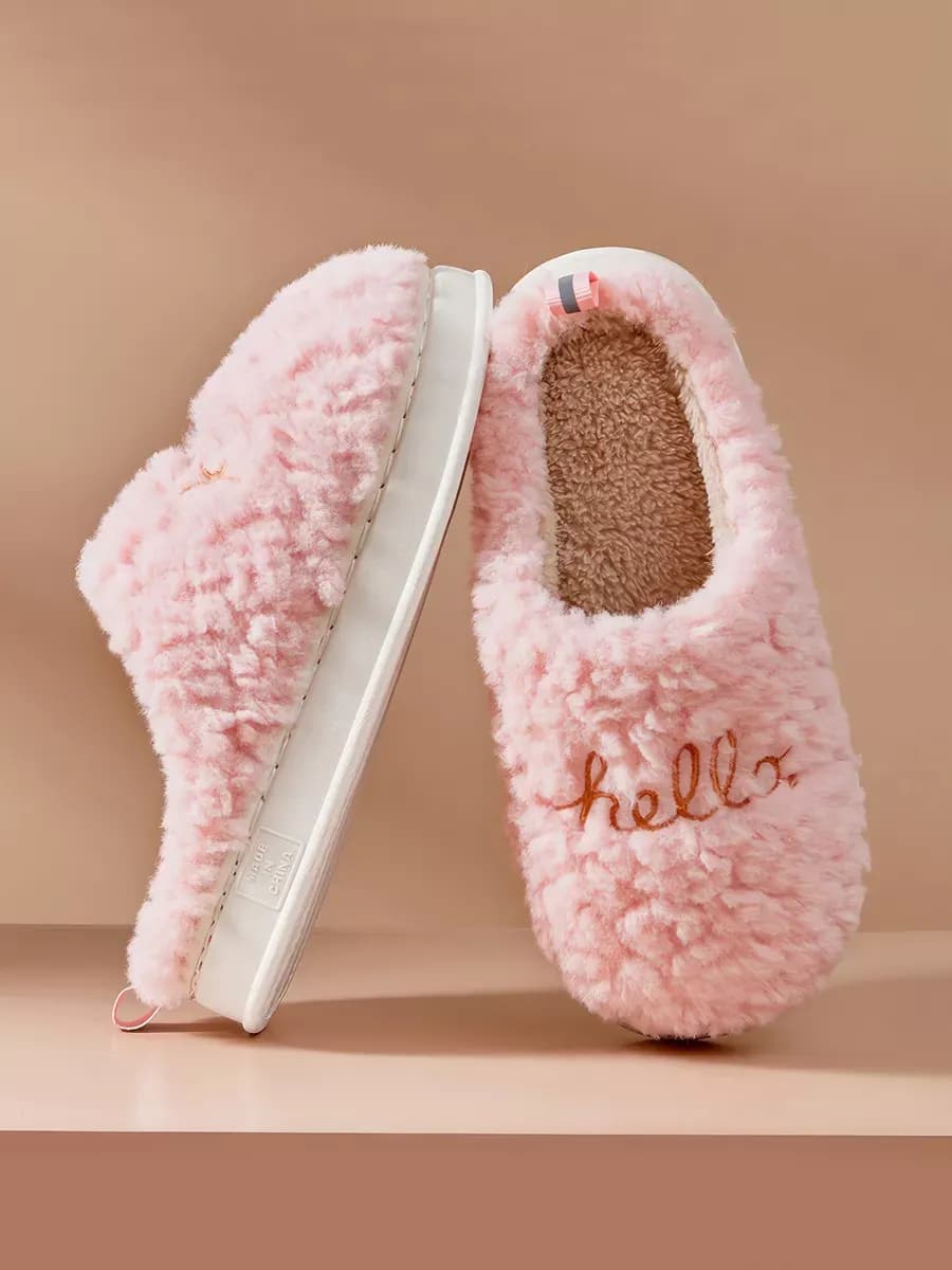 Тапочки домашние теплые