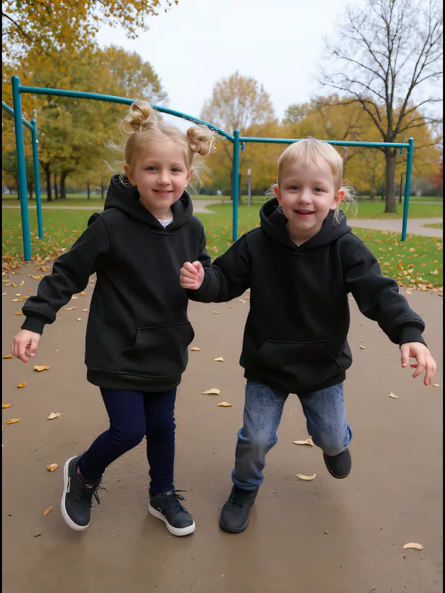 Худи детское теплое