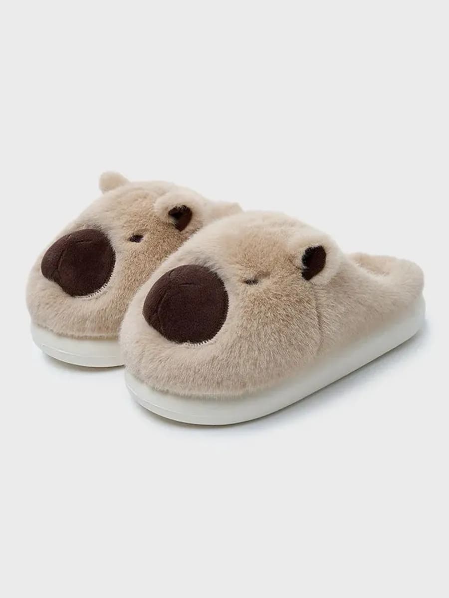 Тёплые домашние тапочки