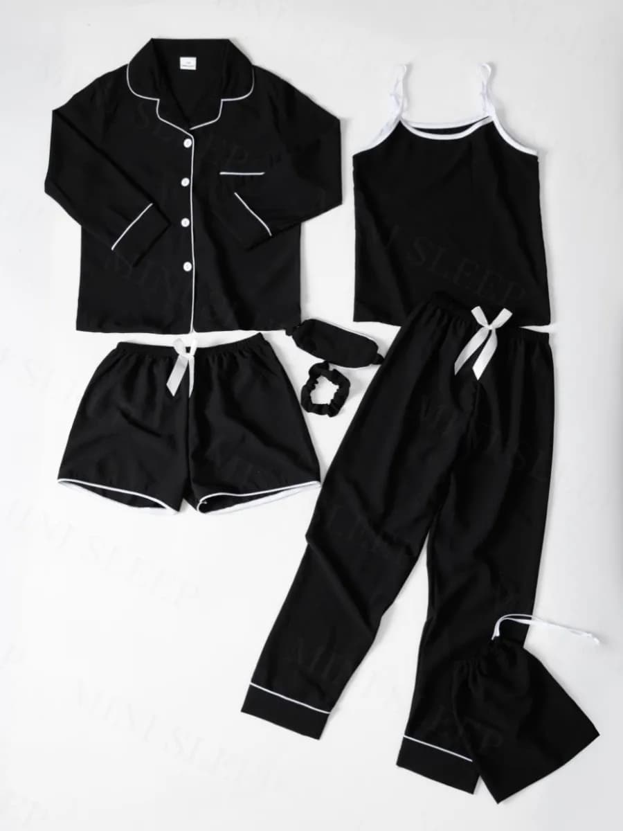 Пижама для девочки 7 в 1 хлопок