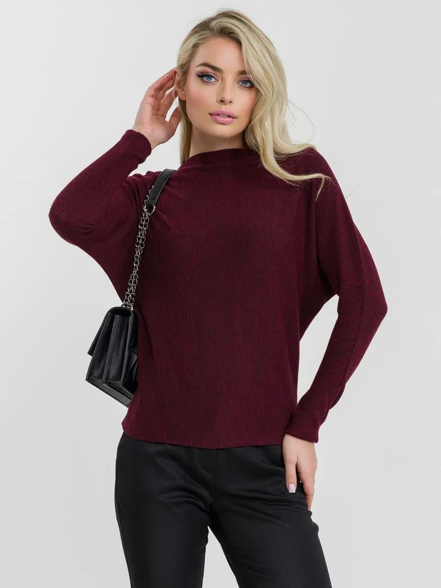 Джемпер тонкий трикотажный - фото 1