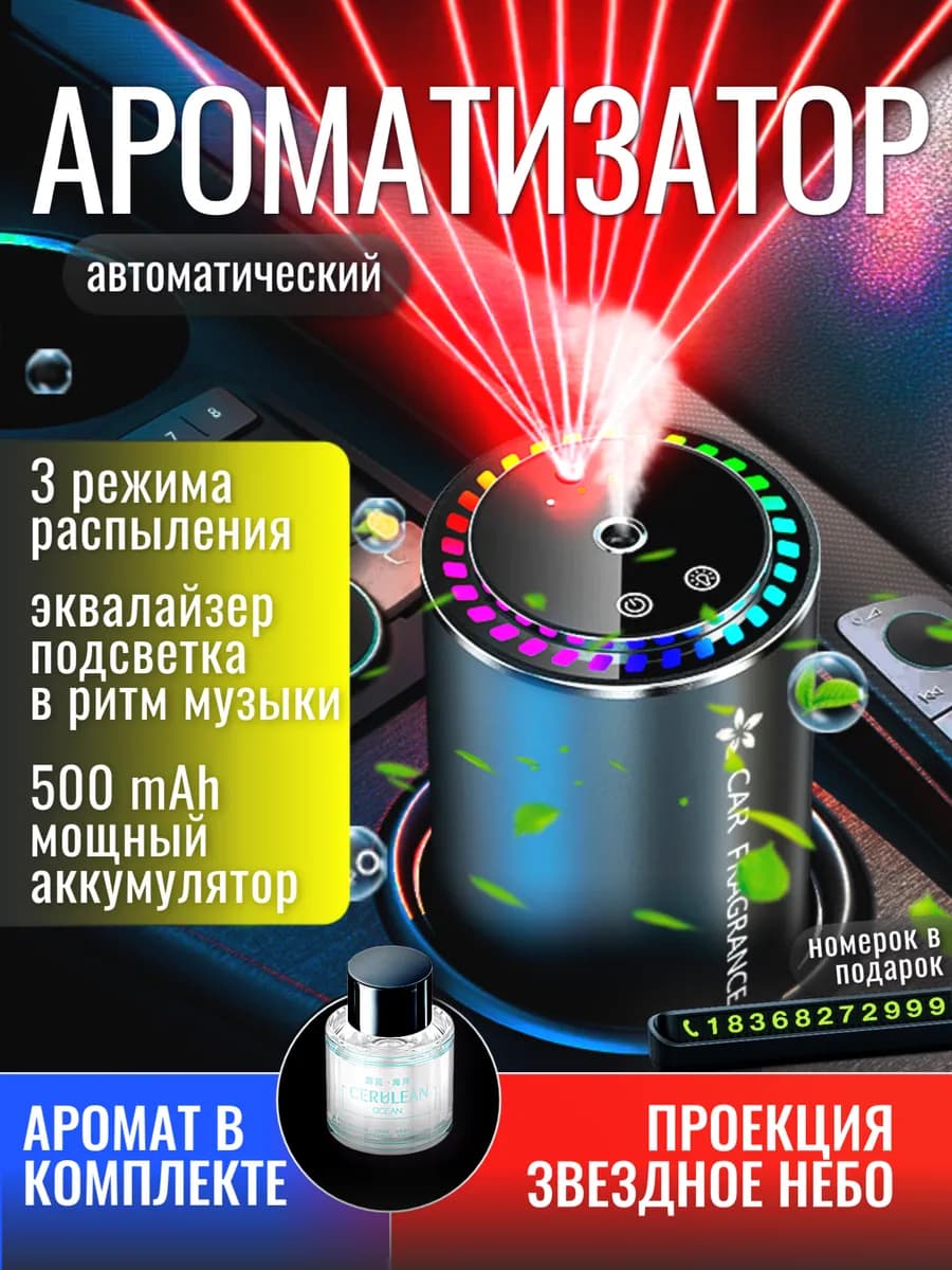Автоматический ароматизатор в машину