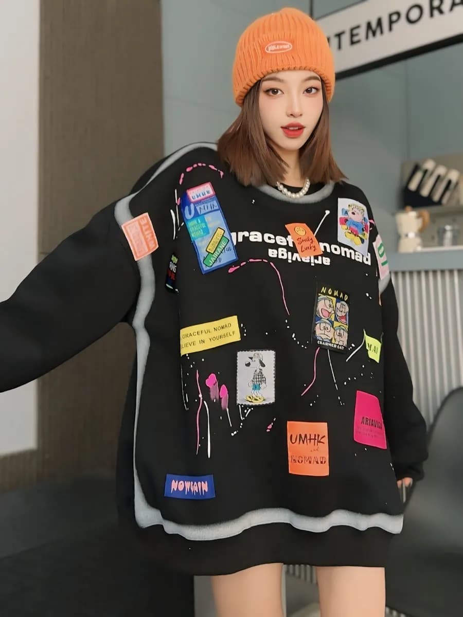 Свитшот оверсайз