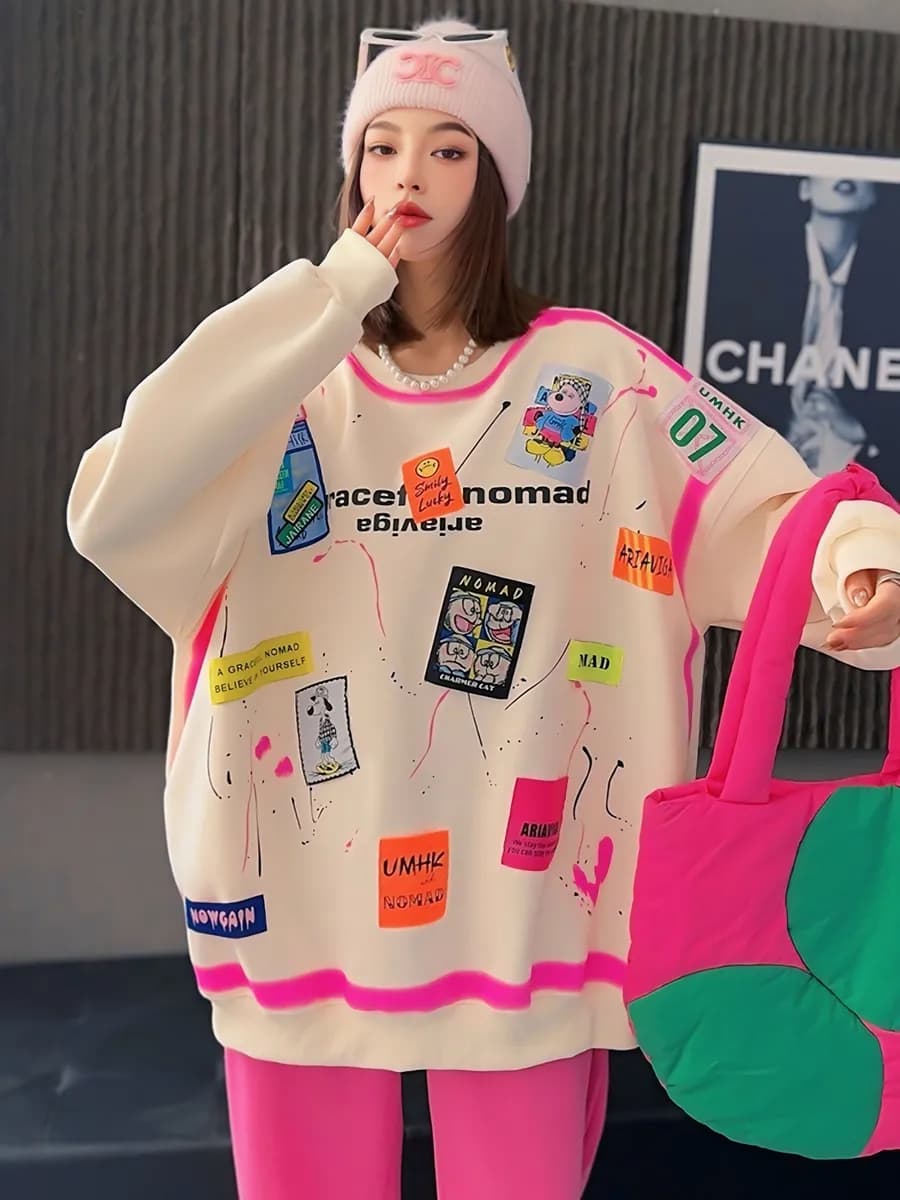 Свитшот оверсайз - фото 1