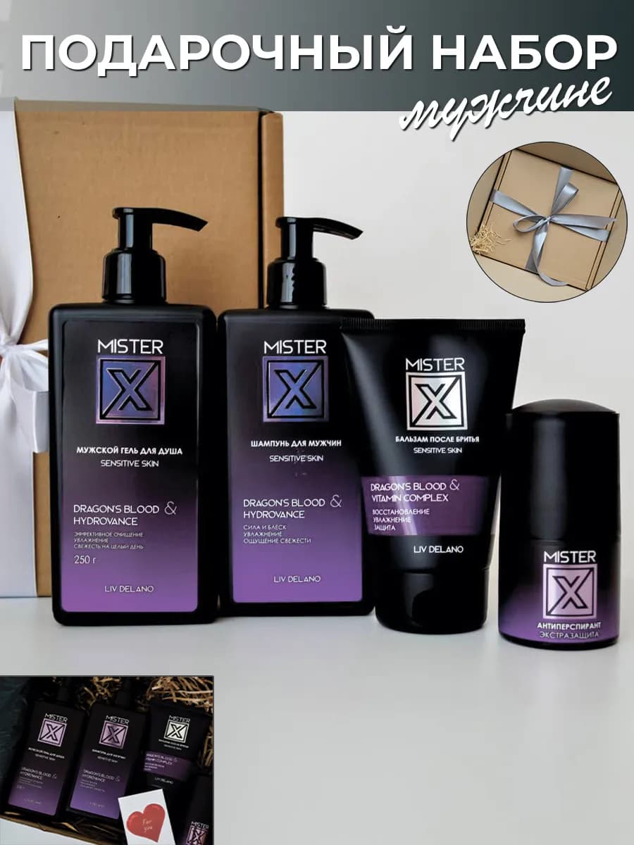 Подарочный набор косметики для мужчин