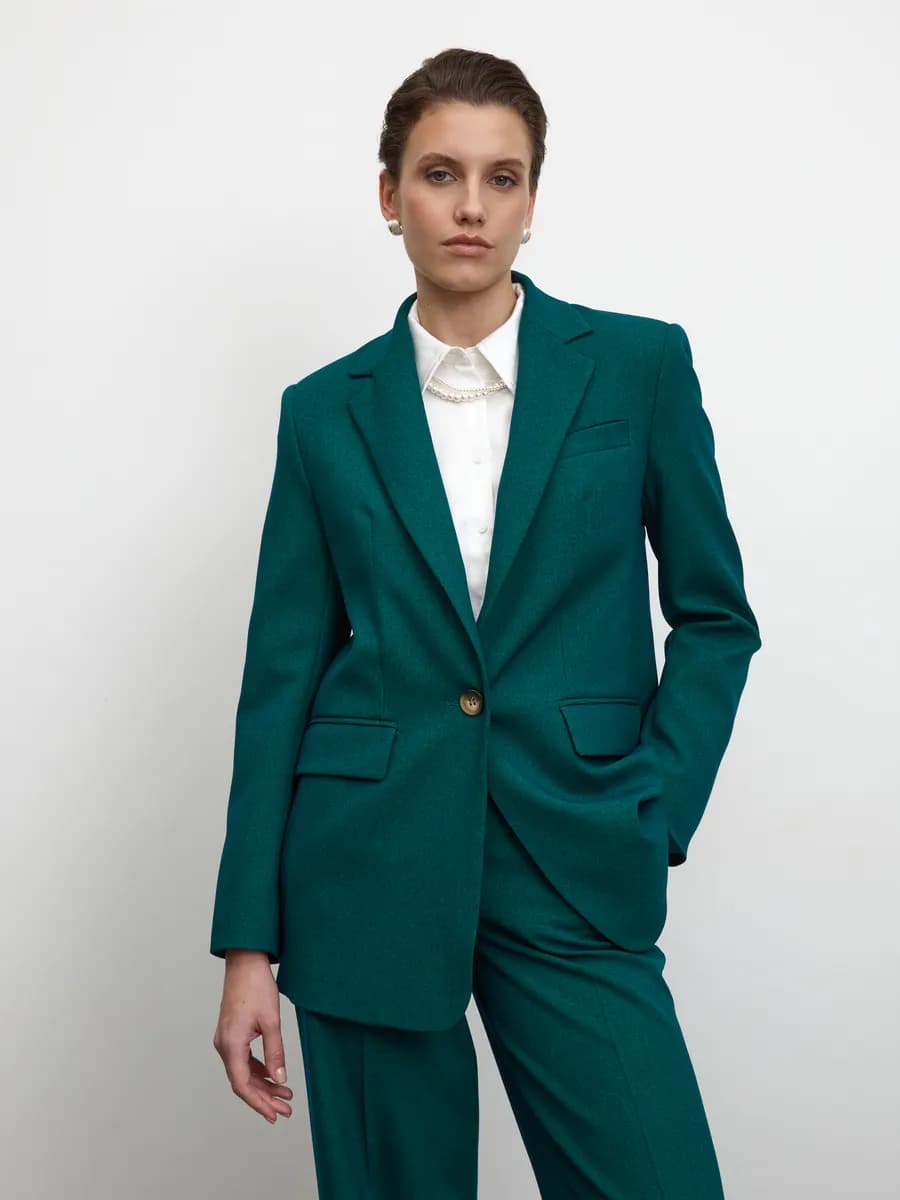 Пиджак жакет оверсайз классический прямой