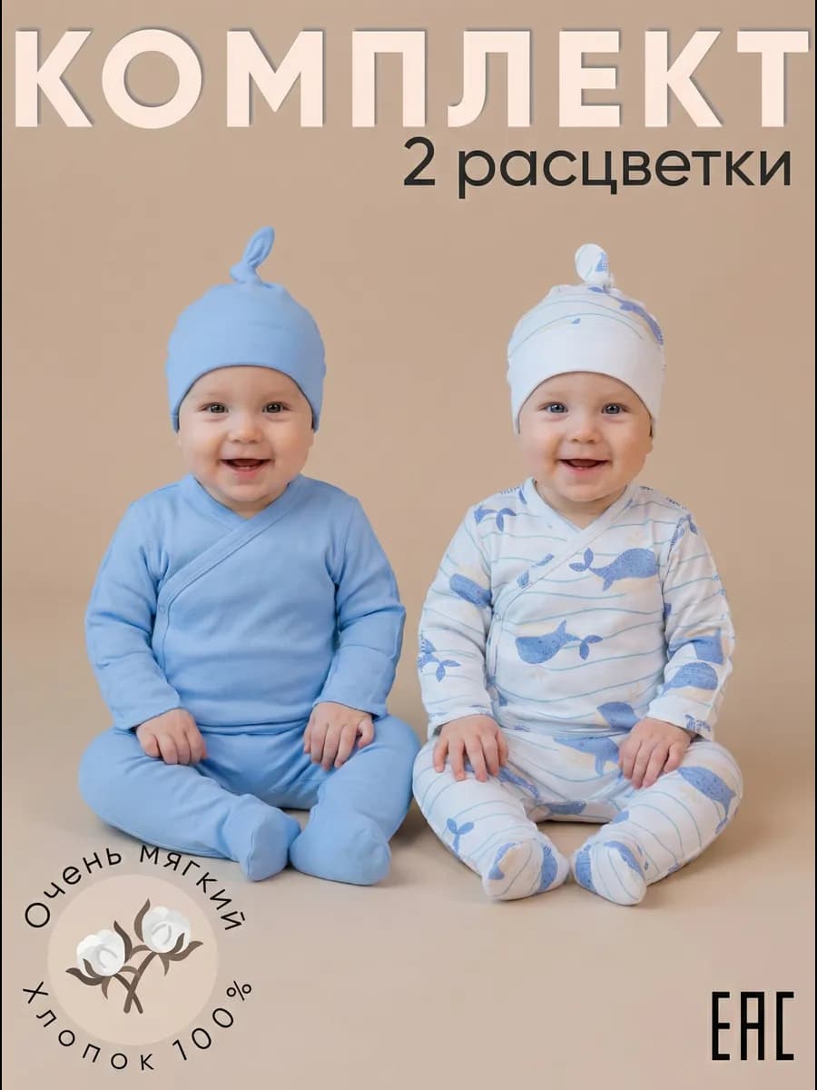 Комплект на выписку для новорожденных