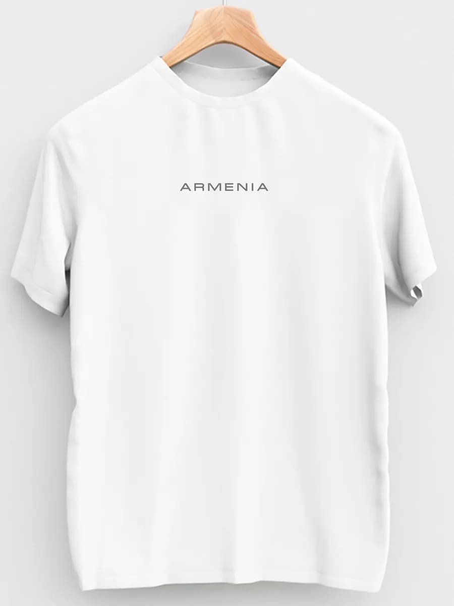 Футболка Армения (Armenia) белая