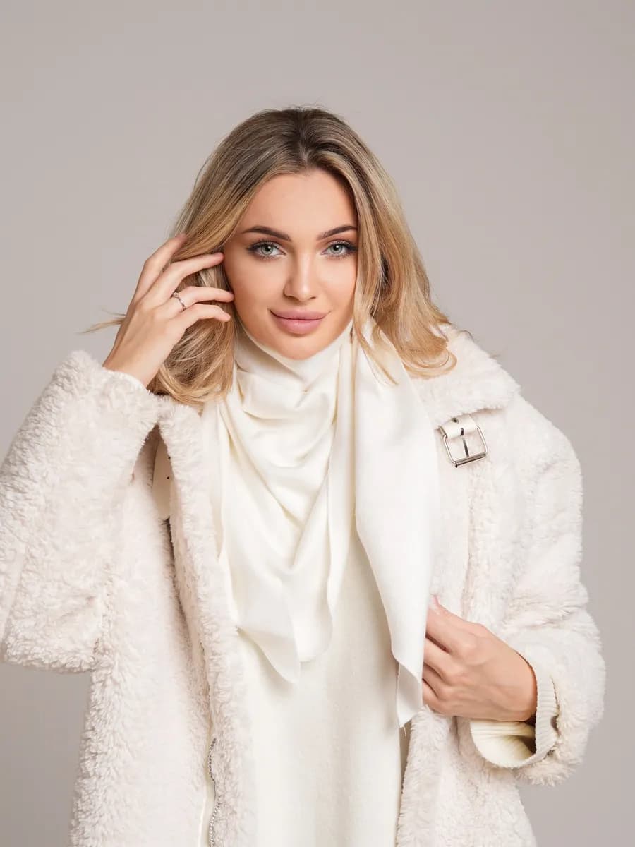 Шарф косынка осенний