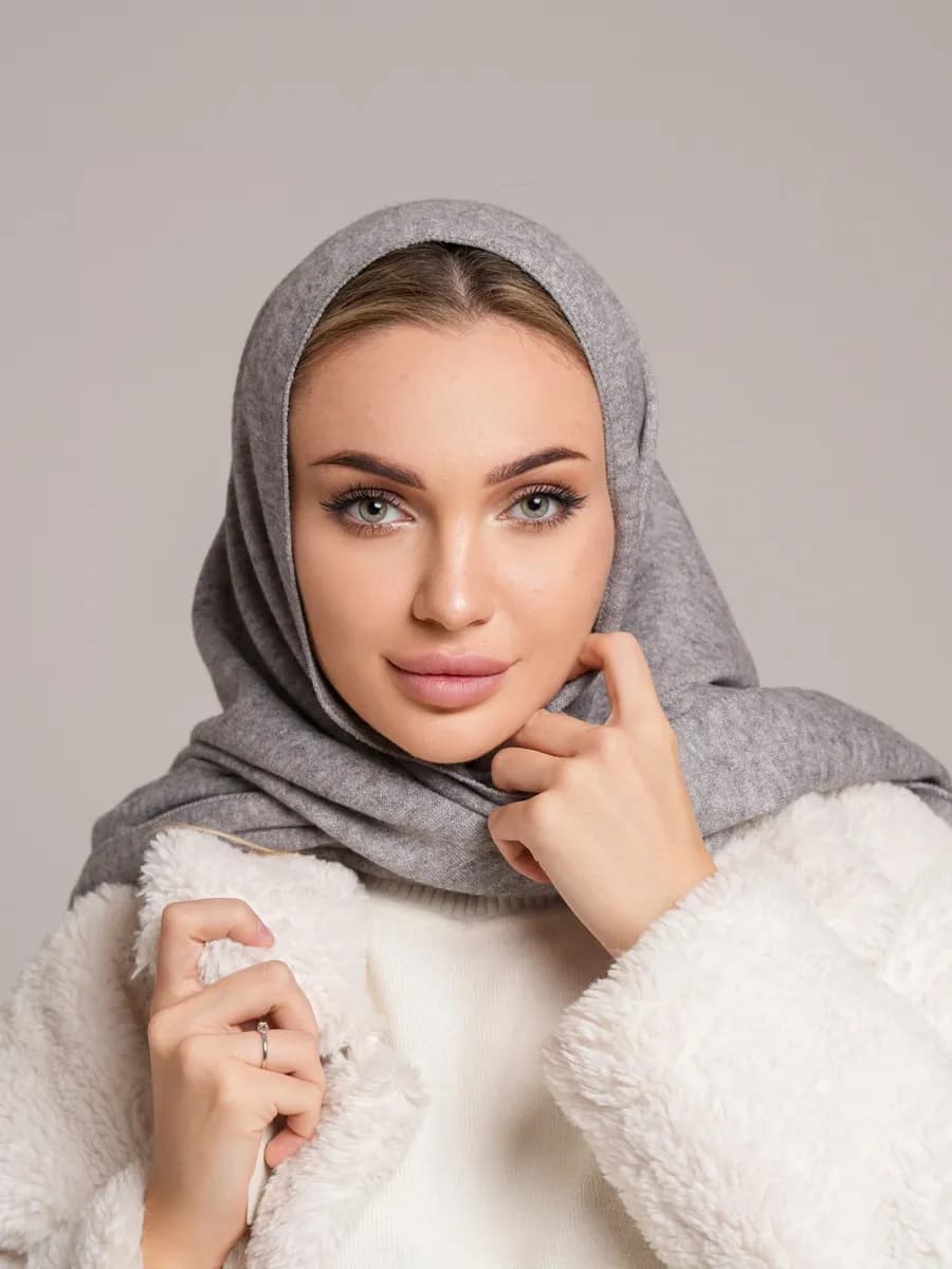 Шарф косынка осенний