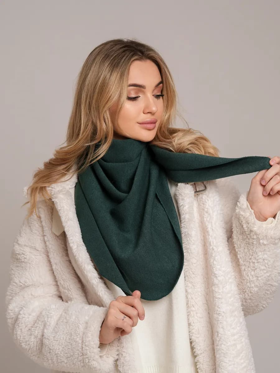 Шарф косынка осенний