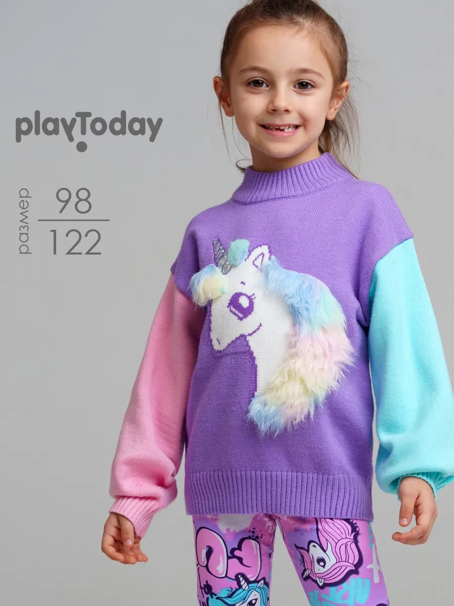 Свитер с 3Д принтом