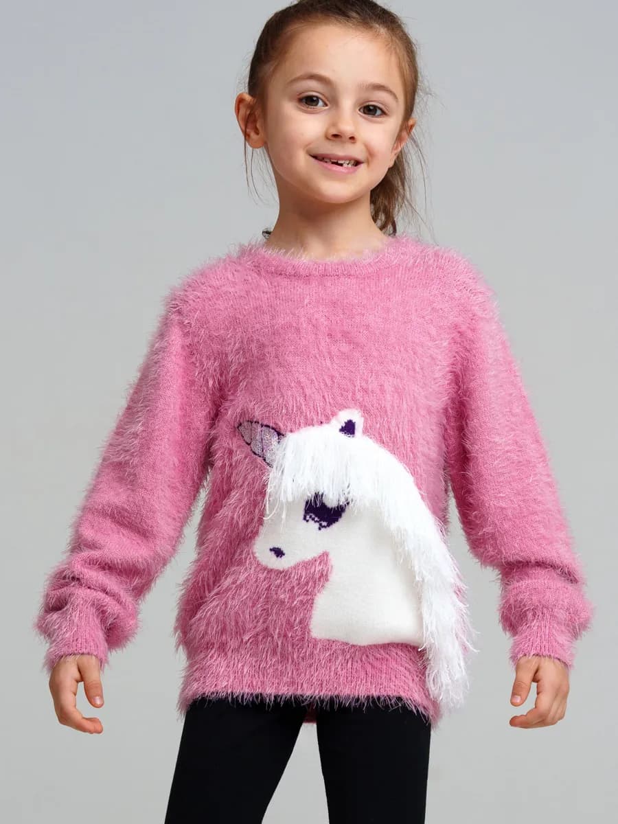 Джемпер с 3Д принтом