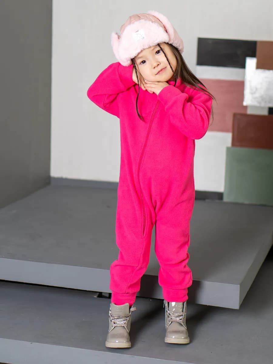 Флисовый комбинезон поддева для детей