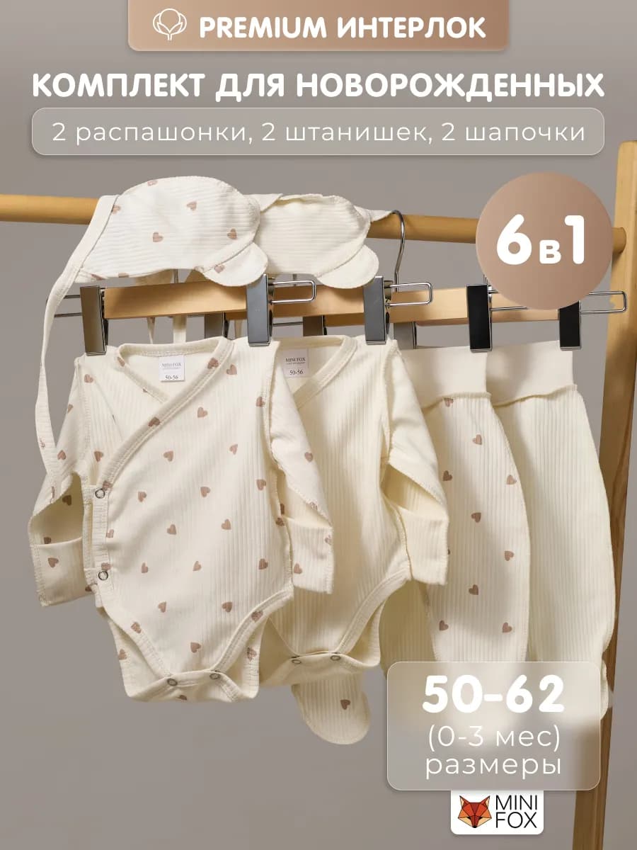 Набор одежды для новорожденных комплект на выписку