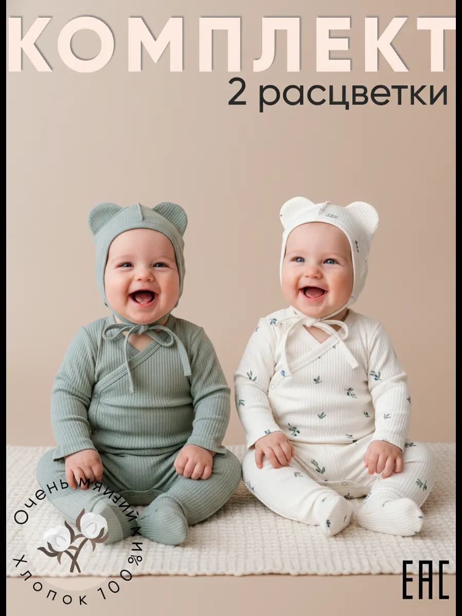 Комплект на выписку для новорожденных