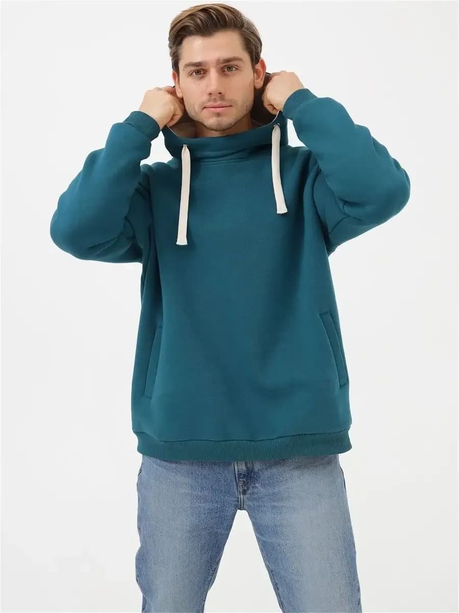 Худи оверсайз с начесом