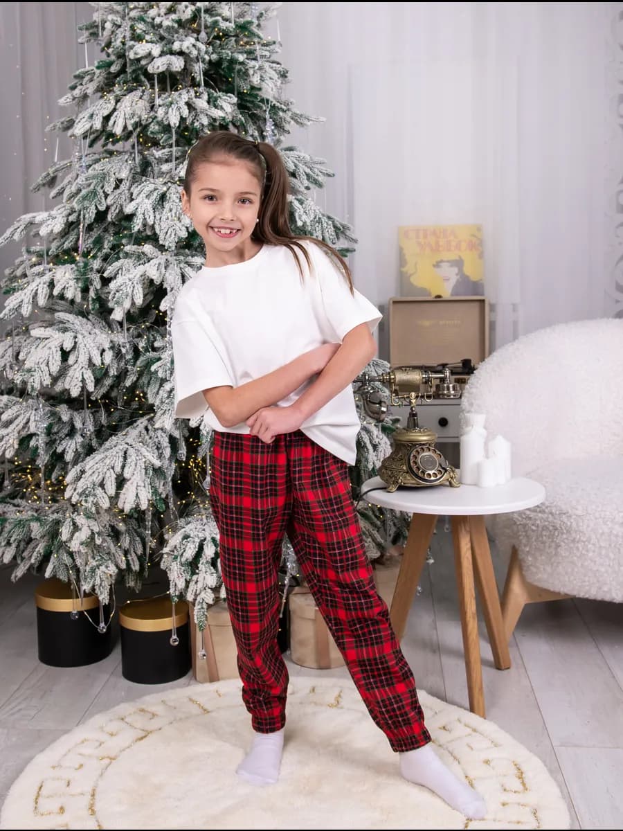 Домашние трикотажные штаны