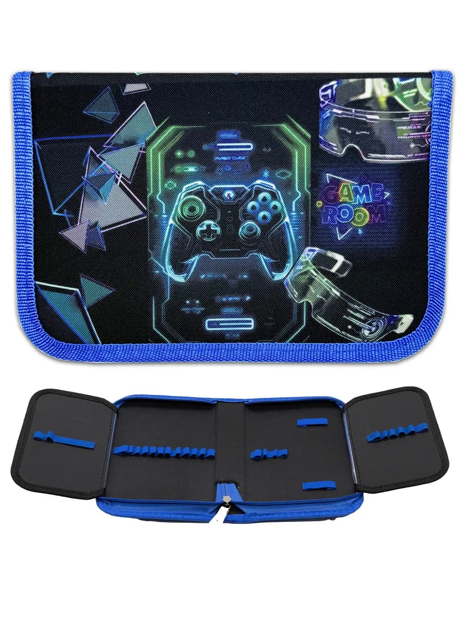 Пенал 1 отделение с 2-мя створками