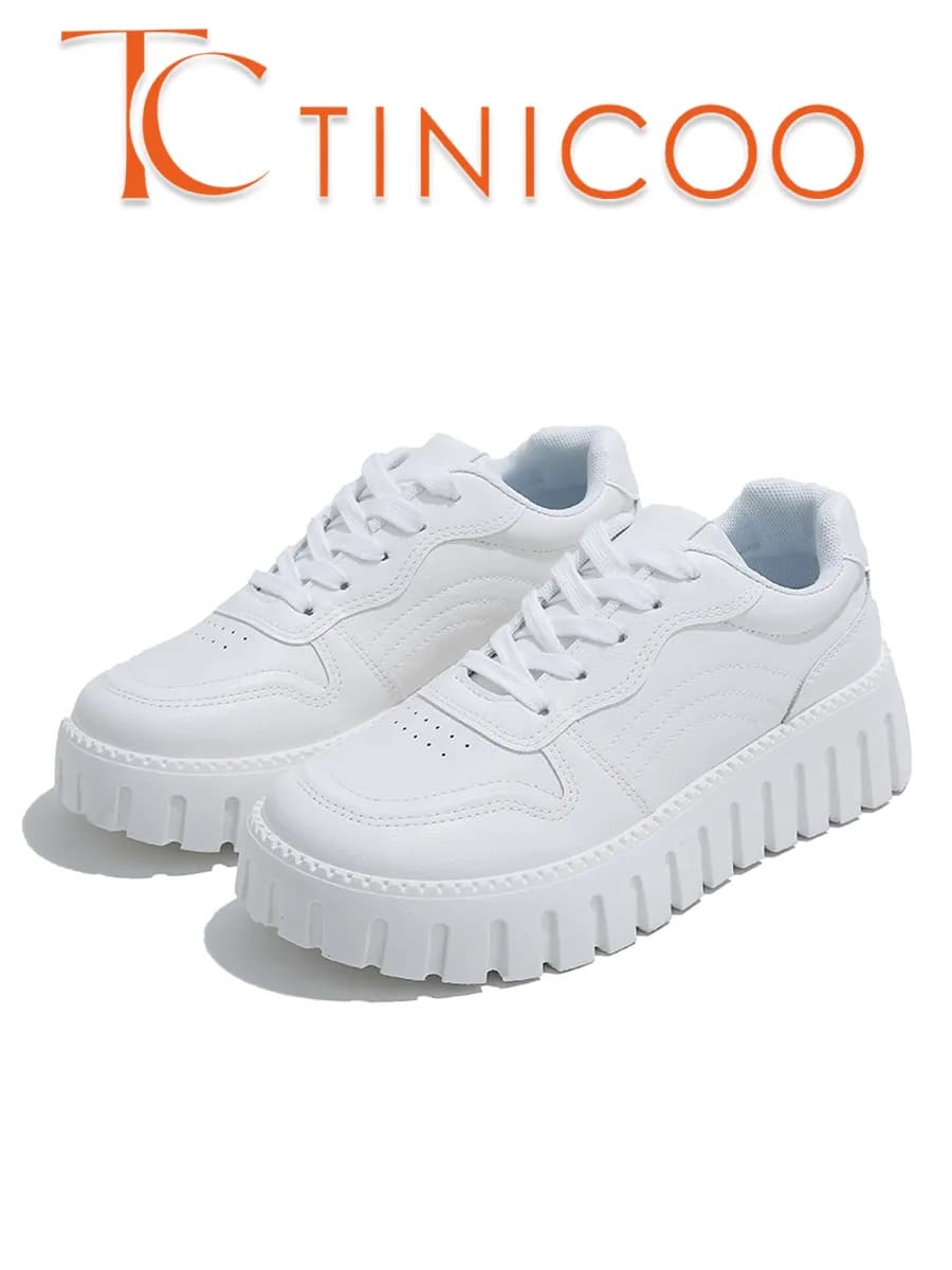 Кроссовки спортивные на высокой подошве