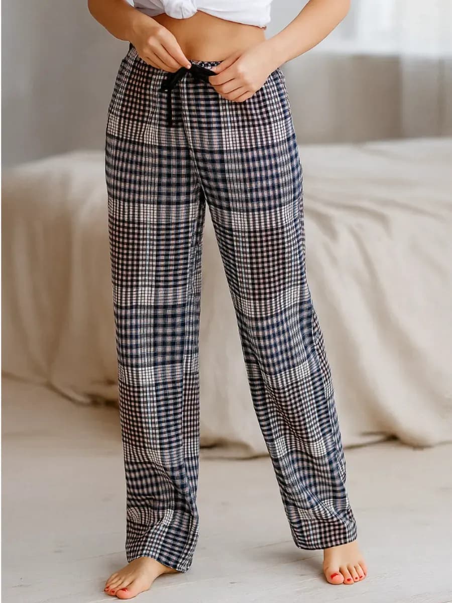 Брюки домашние женские