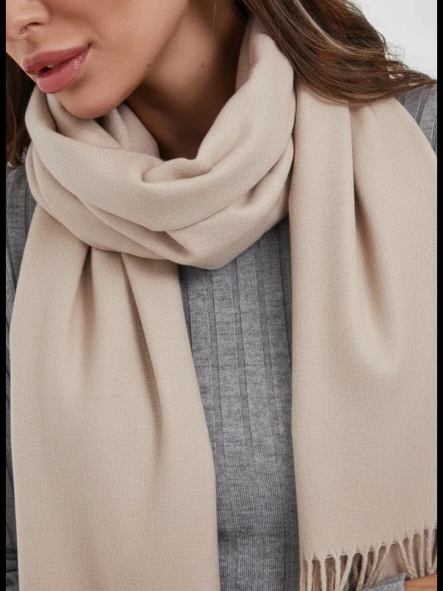 Шарф палантин зимний кашемир