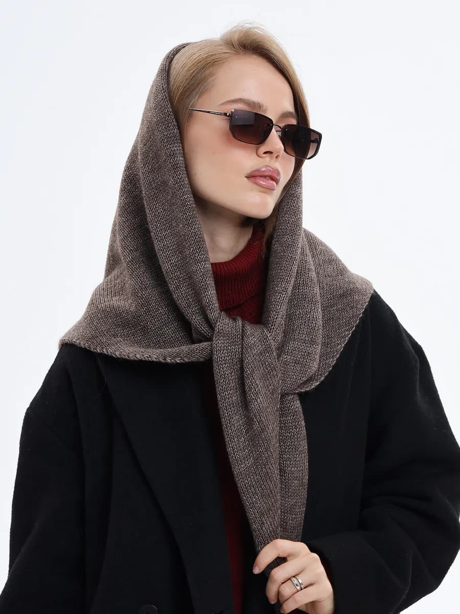 Платок женский теплый на голову