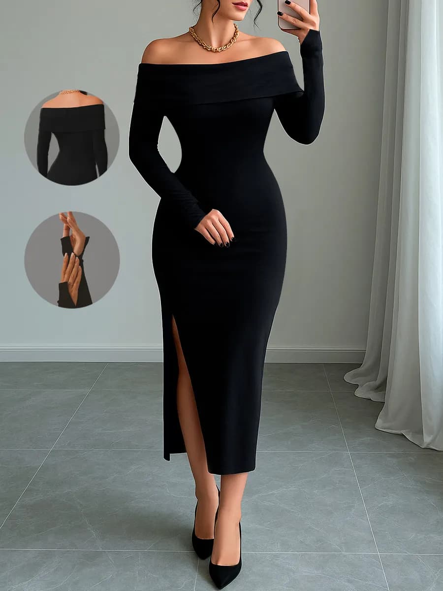 Вечернее платье лапша с открытыми плечами