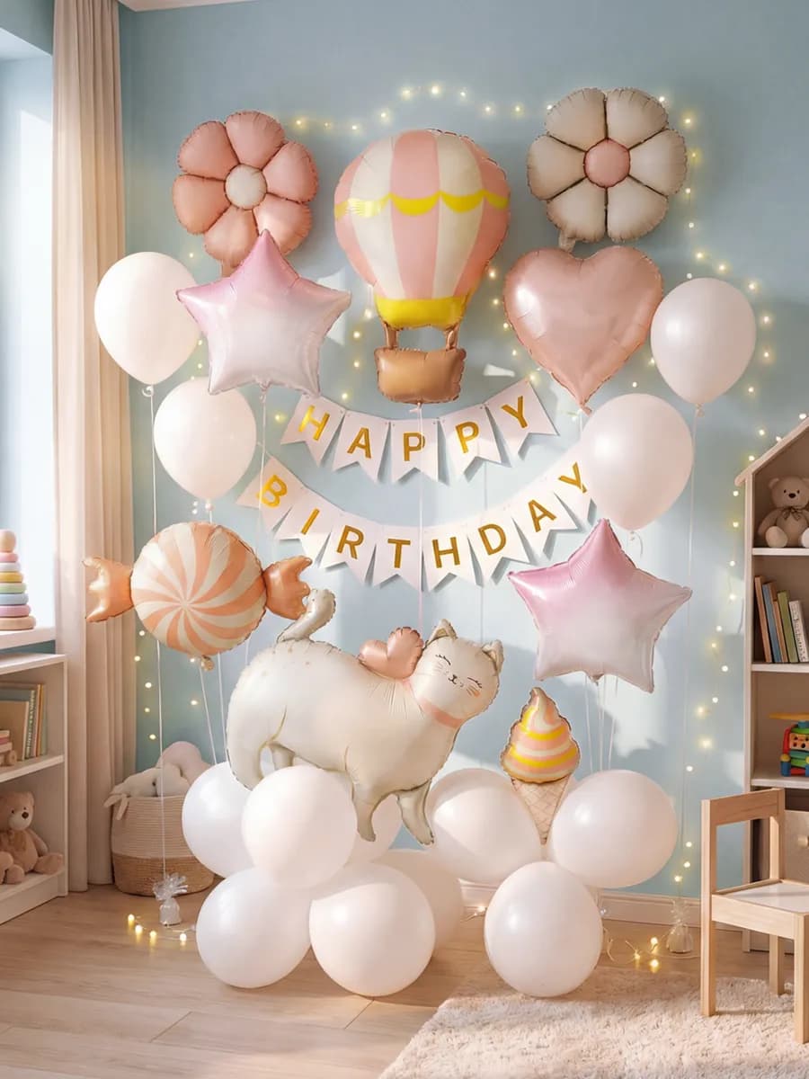 Фотозона на день рождения девочке