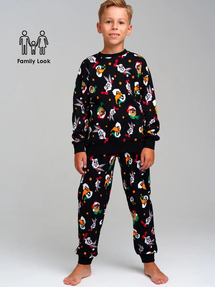 Пижама новогодняя Багз Банни лонгслив, брюки