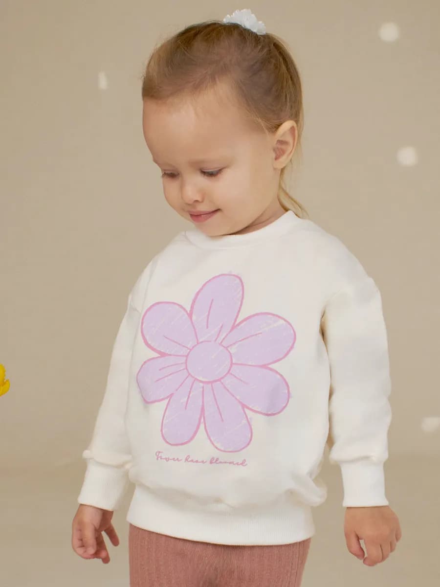 Свитшот для новорожденной девочки