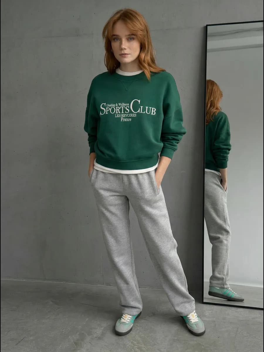 Брюки женские спортивные с начесом